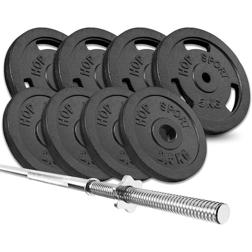 Guss Hantelset 39kg mit Hantelb